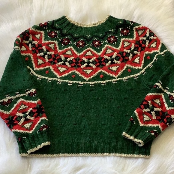 HANDKNIT~Ninon de Lenclos Sweater (M/L/ - Picture 2 of 10